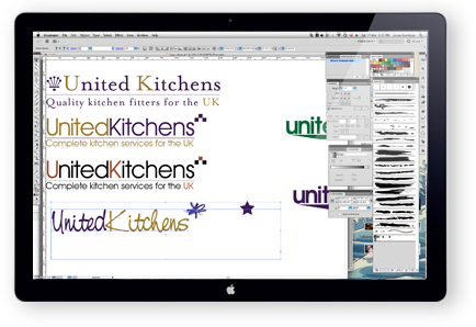 Logo design for United Kitchens